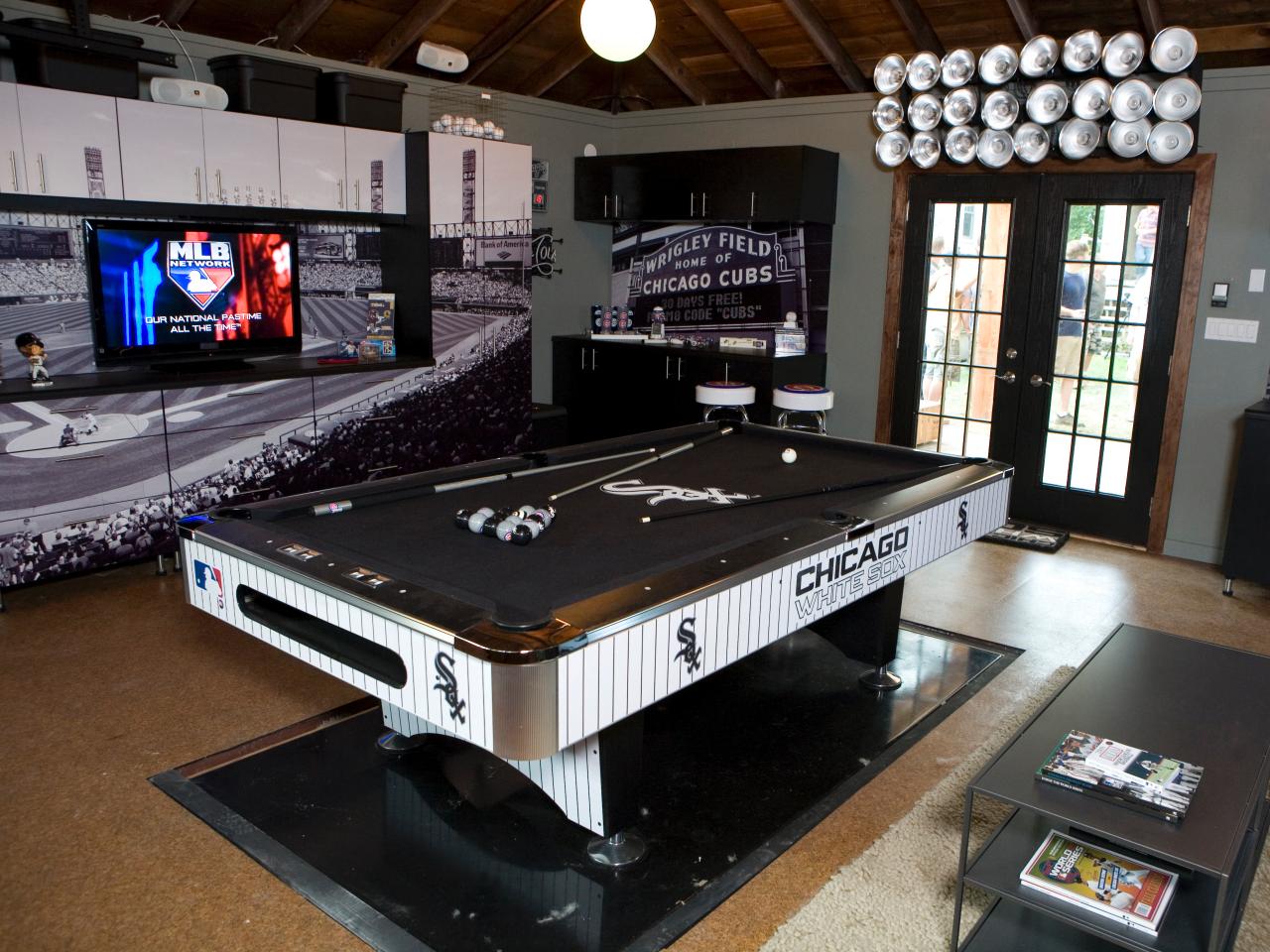 baseball mancave white sox