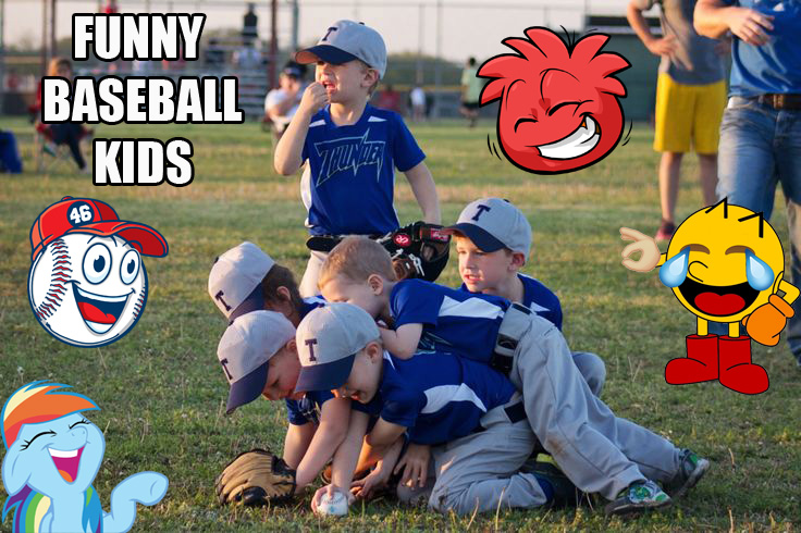 funny baseball kids banner