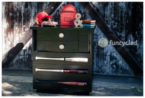 sleek diy baseball dresser