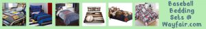 wayfair baseball bedding banner thin bright light green