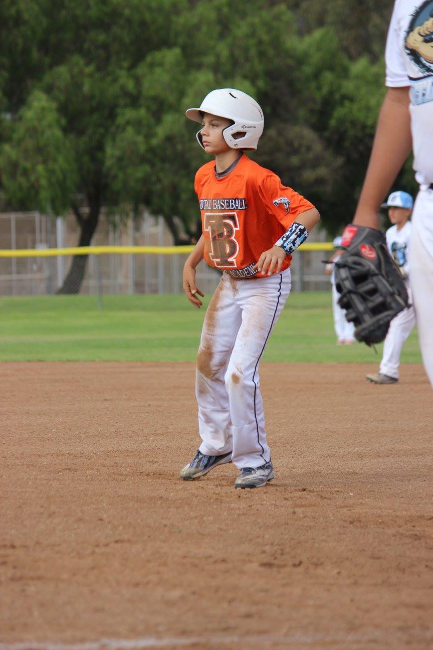 baseball player running bases