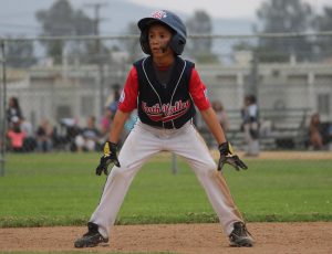 base runner with eye black