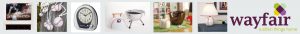 wayfair baseball items banner