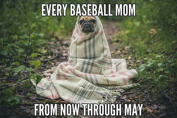 every baseball mom from now through may