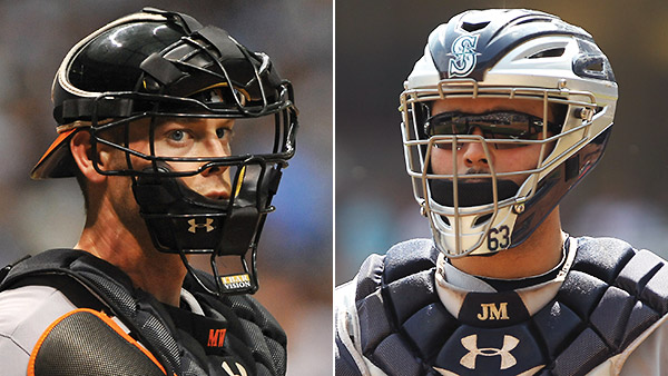 mlb catchers helmet