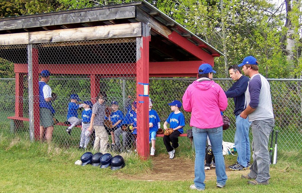 baseball dugout