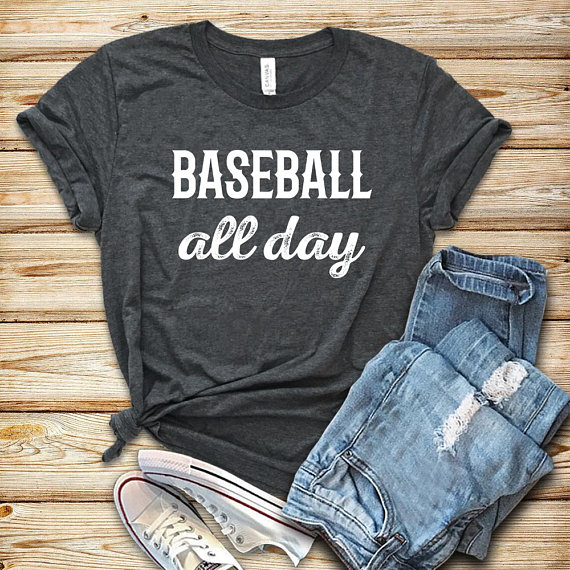 baseball all day T-shirt