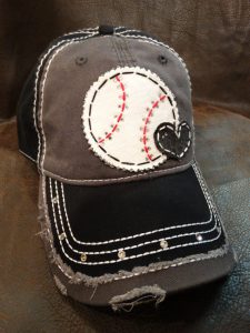 cute custom baseball mom hat