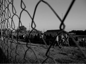 baseball field fence