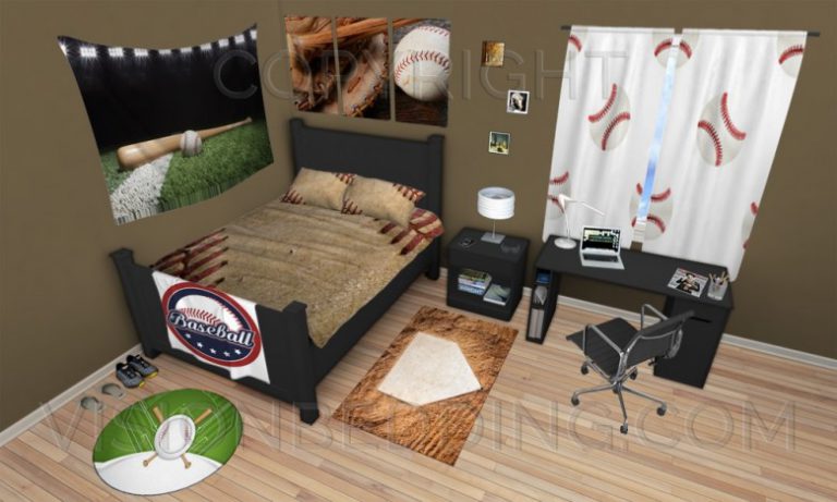 How To Create A Baseball Themed Bedroom With No Decorating Skills