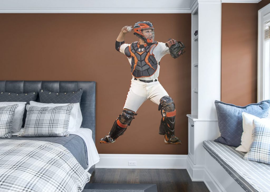 buster posey catcher decal