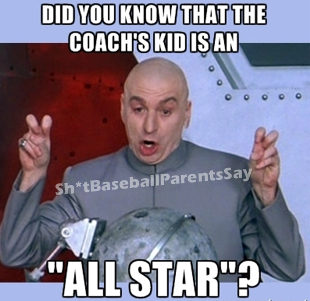 did you know that the coach's kid is an all star