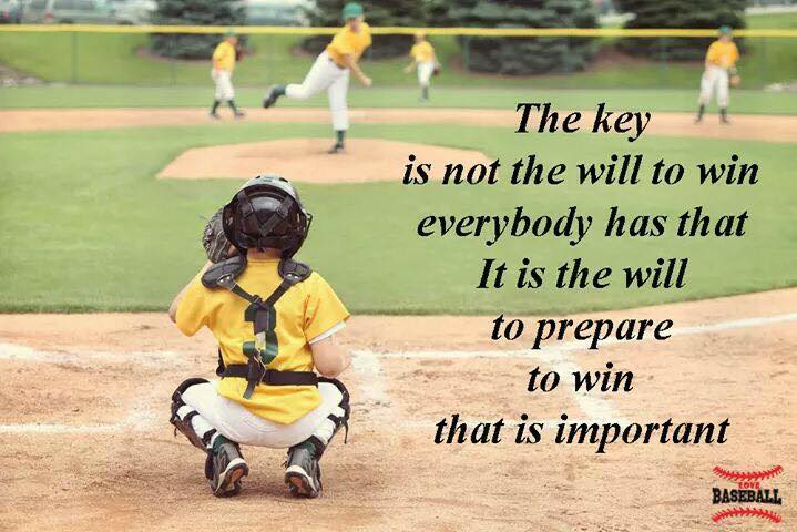 the key is not the will to win