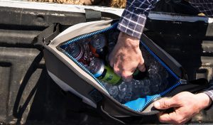 yeti soft cooler filled