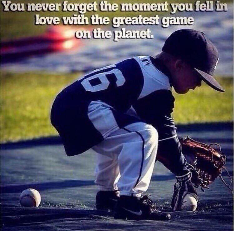 you never forget the moment you feel in love baseball meme