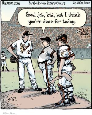 good job kid missing arm baseball cartoon