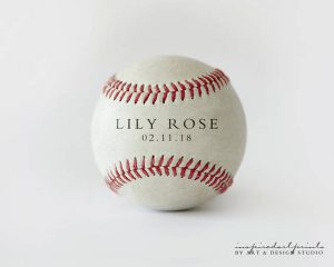 Custom Baseball Nursery Print