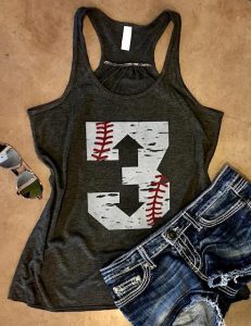 custom number tank top