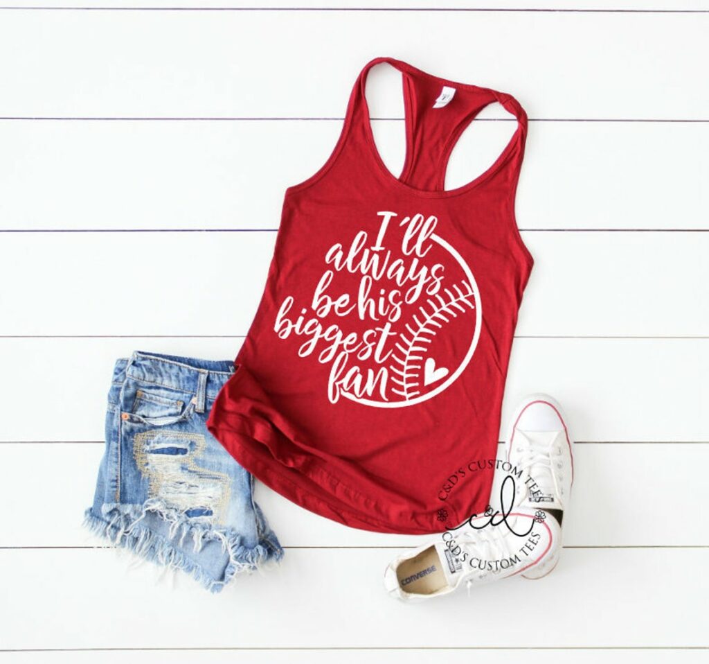 etsy i'll always be his biggest fan tank top