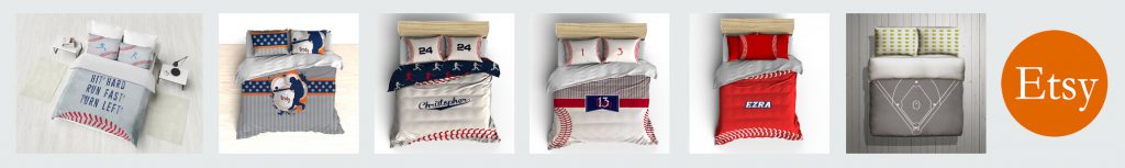 etsy baseball bedding banner3