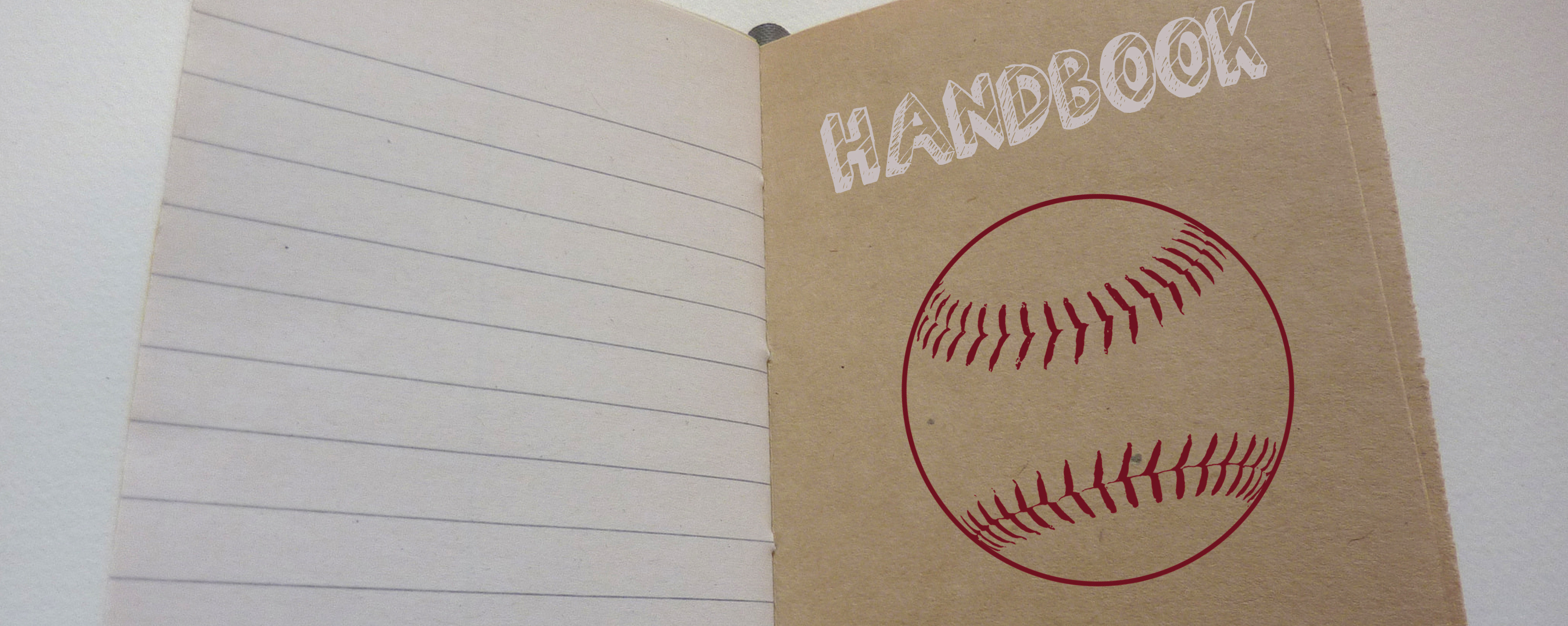 baseball handbook banner lighter