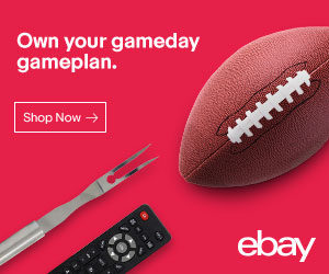 ebay fall football square banner