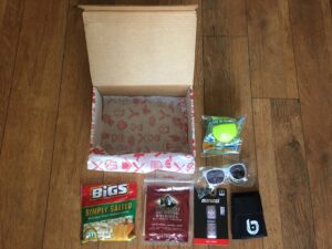 plate crate box opened