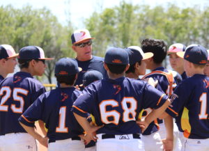 coach and team