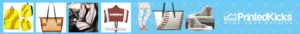 printed kicks sports items banner