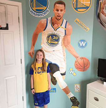 fathead stephen curry giant wall decal