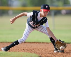 youth baseball infielder