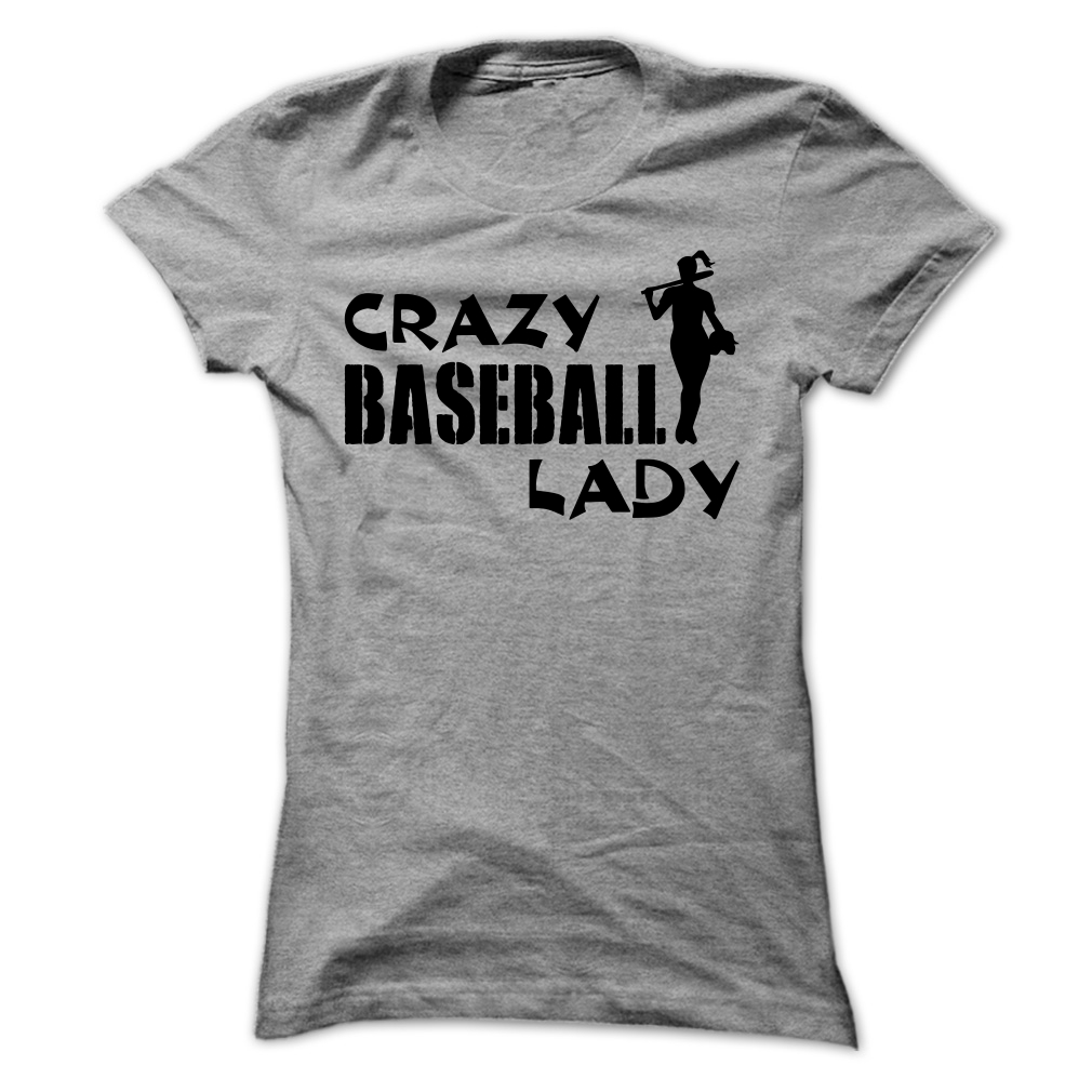 crazy baseball lady gray