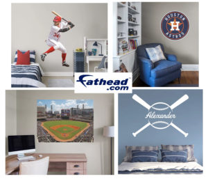 fathead rectangular multi sticker banner