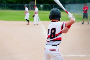 baseball kid batting