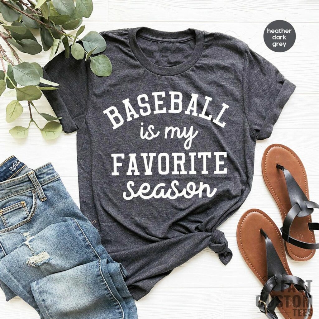 etsy baseball is my favorite season