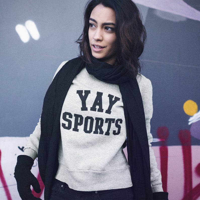 yay sports sweatshirt