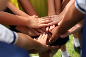 all hands in