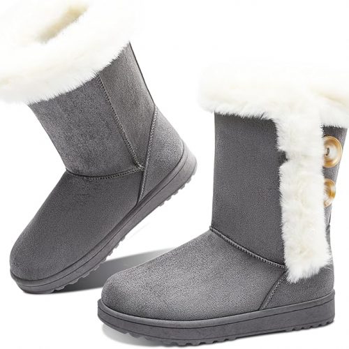 Obtaom Women’s winter snow boots