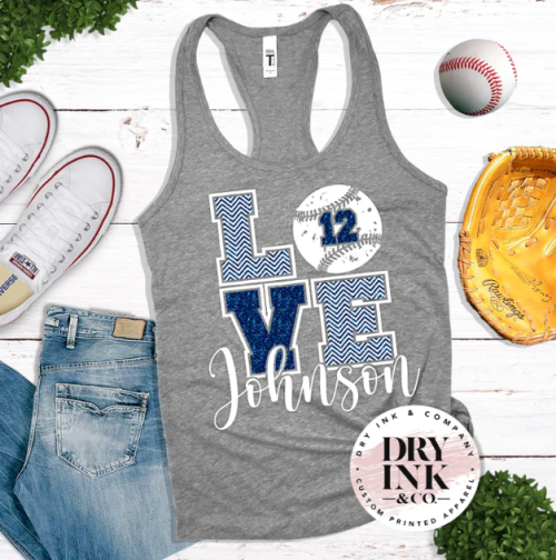 custom love tank top