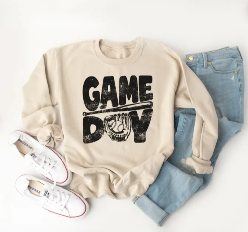 game day oatmeal sweatshirt